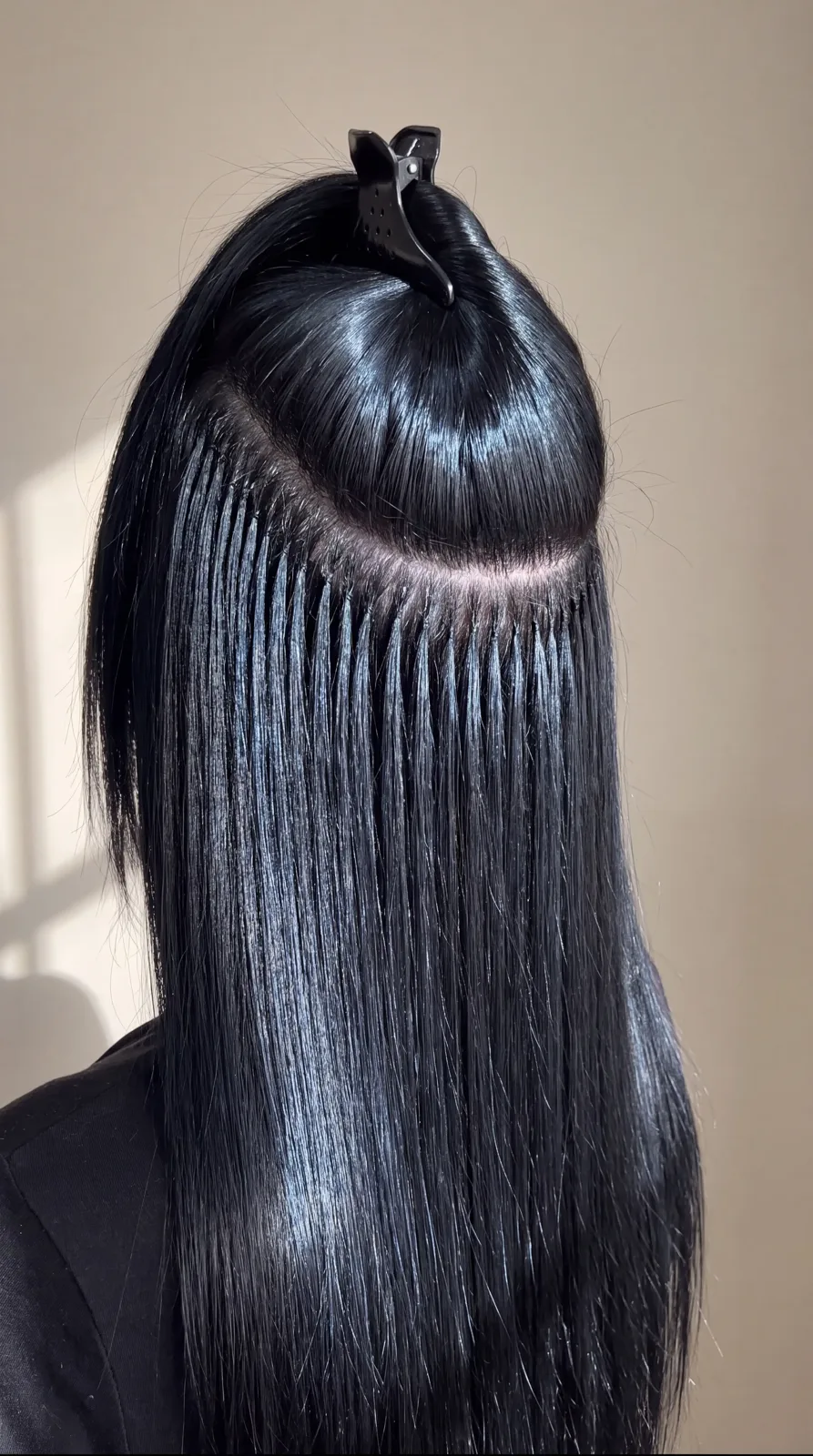 Keratinska nadogradnja — kapsula po meri pramena